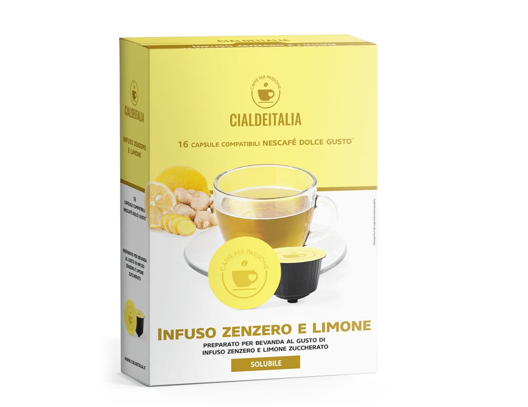 Infuso Zenzero e Limone - 16 capsule