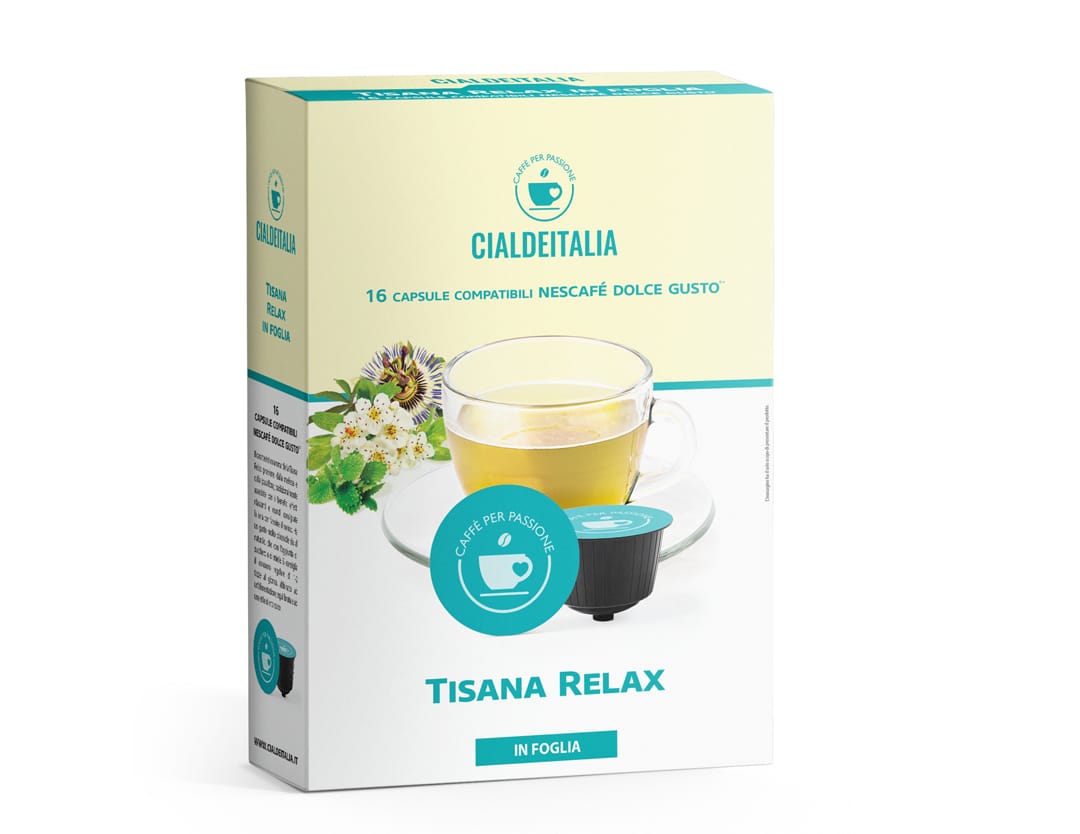 Tisana Relax in foglia - 16 capsule