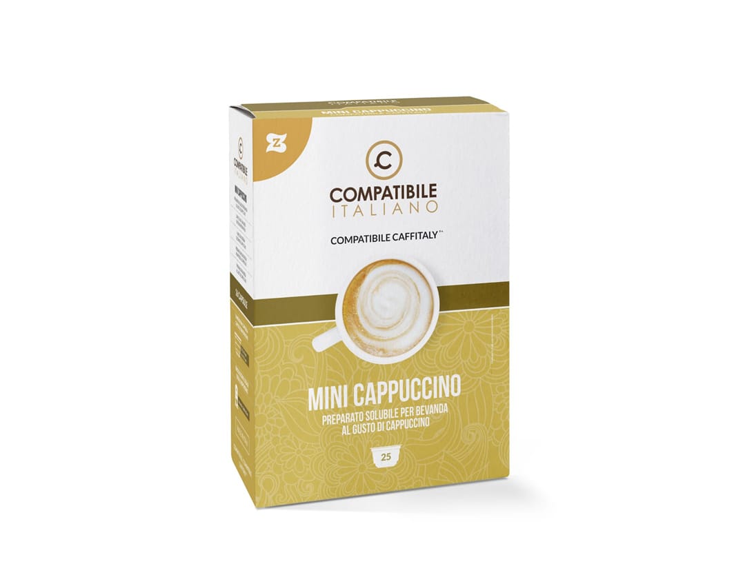 Clubshop fe-Café - Compatibile Italiano - Caffitaly - Mini Cappuccino - 25  capsule